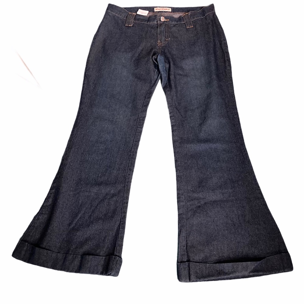 Miss Carmim jeans Flare Leg low rise size 42 small